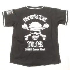 C.A.B.CLOTHING　ベースボールシャツ　スカルプリント　キャブのサムネイル