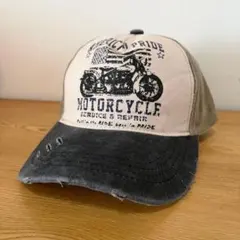 キャップ アメカジ トラッカーキャップ メッシュ 帽子 バイカー ヴィンテージ
