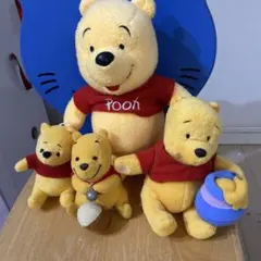 プーさん ぬいぐるみ 4体セット