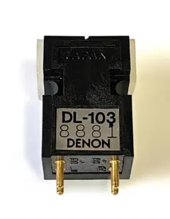 デノン MCカートリッジ DL-103 音質良好で美品　本体と針ガードのみです DENON MCカートリッジ DL103 : ミュージック昭和 - 通販 - Yahoo