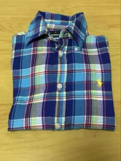 Ralph Lauren 長袖 チェックシャツ M