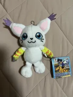 デジモン　テイルモン　カバンに付けられるでっかいぬいぐるみ