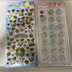 ウサハナ　サンリオ　シール 2個セット