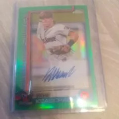 topps chrome 2025 luke keschall auto 99