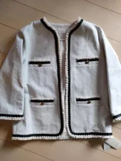 ＤＥＳ　ＰＲＥＳ　デプレ　フリンジ　ジャケット　Ｆ　新品