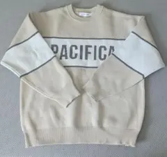 GLOBAL WORK PACIFICA ニットトレーナー 140cmのサムネイル