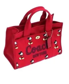 新品【DISNEY X COACH】カーゴ トートバッグ26 ミッキーマウス - メルカリ