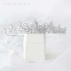 STELLA BRIDAL シルバー ティアラ