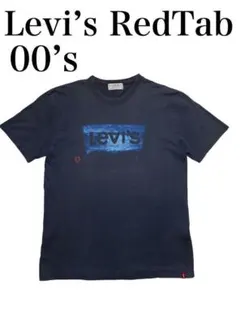 00s Levis Red Tab ロゴ プリント Tシャツ リーバイス XL