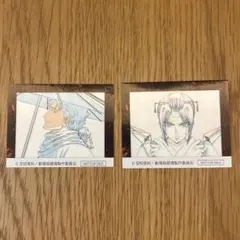 吉原大炎上入場特典 ステッカー 阿伏兎・月詠