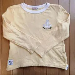 MIKI HOUSE 長袖カットソー 120 イエロー