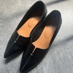 【値引き中】オリエンタルトラフィック パンプス ポインテッドトゥ フレアヒール