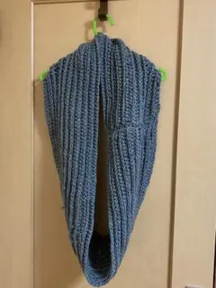 morimon様専用 HYKE ケーブル編み ニットネックウォーマ - メルカリ