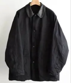 COMOLI デニムレザーワークジャケット