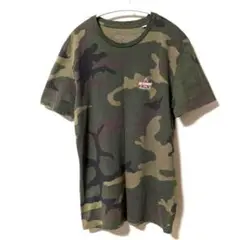 【ノーコメントパリ】迷彩柄Tシャツ ボックスロゴ