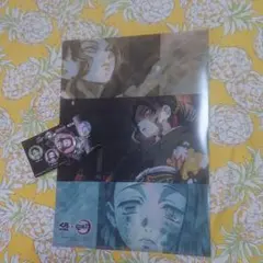 鬼滅の刃 缶バッチ・クリアファイル くら寿司