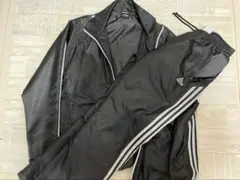 adidas ウォームウェア上下セット ブラック