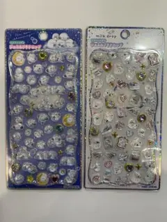 【正規品】ジュエルプチドロップ milk drop シマエナガ 2枚セット