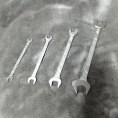 TONE 両口スパナ 4本セット トネ 6.7.8.9.11.13.14.17