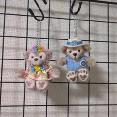 ダッフィー、シェリーメイ　ぬいバ（スプリングヴォヤッジ）