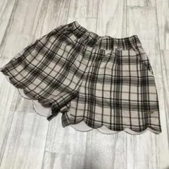 アプレレクール　100cm スカラップショートパンツ