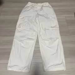 GU ホワイト カーゴパンツ