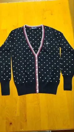 FRED PERRY ブラック カーディガン
