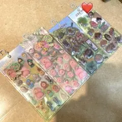 【国内正規品】こびとづかん　おしりシール　カプセルシール　4セット