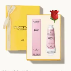 ローズオードトワレ (ミニ)スプレータイプ＆ローズ パフュームド ハンドクリーム