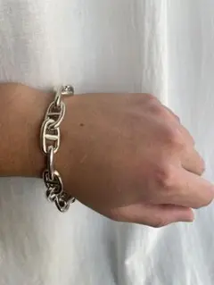 ブレスレット アンカー チェーン メンズ シルバー メキシカンジュエリー