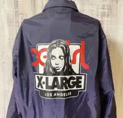 エクストララージ　エックスガール　ナイロン　ジャケット　背面ロゴ　M