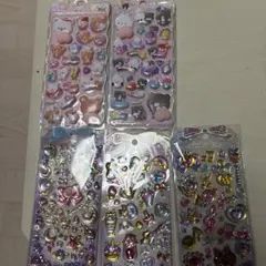 新品未開封！立体ドロップシール　5枚セット