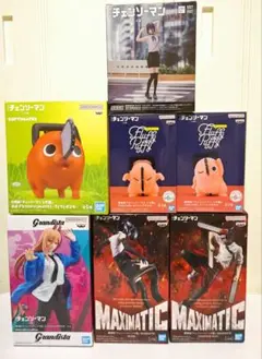 6個セット　ポチタ　デンジ　パワー　チェンソーマン　フィギュア　まとめ売り チェンソーマン フィギュア 6点セット パワー ポチタ デンジ ボム