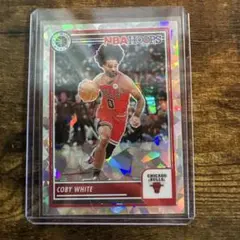 Coby White Hoops Ice Prizm Card