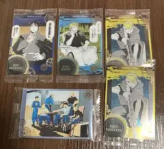 鋼の錬金術師 ウエハース　ロイ・マスタング ジャン リザ 5枚セット