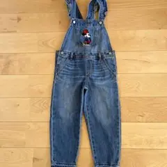 baby GAP ミニーマウス デニムオーバーオール 5歳