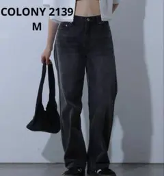 COLONY 2139 ワイドレッグデニム ブラック Mのサムネイル