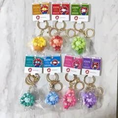 ７種類 コンプリート　サンリオ ミャクミャクなりきり　推しカラー キーホルダー