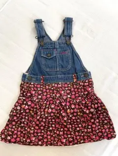 オシュコシュビゴッシュ　オーバーオール　スカート　110