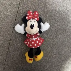 ミニーちゃん ぬいぐるみ キーホルダー 肩乗せ