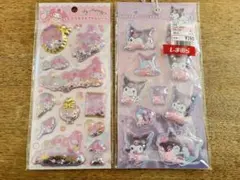 クロミ　シェイカーステッカー　マイメロ　キラキラカプセルシール