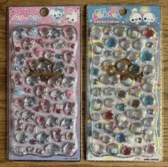 プチドロップステッカー　まじかるベリーベリー　ぷくぷくあわわちゃん　２枚セット