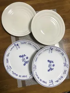 プレート2種×2    4枚セット　パリ　フランス　オシャレ