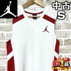 【早い者勝ち✨】エアジョーダン メンズ タンクトップ ゲームシャツ S ホワイトのサムネイル