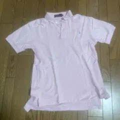 ラルフ・ローレン ピンク ポロシャツ