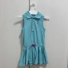 Ralph Lauren 水色 ノースリーブドレス 12M