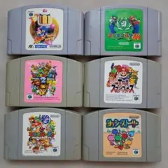 N64 ゲームソフトセット 6本　ジャンク品