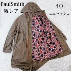 激レア PaulSmith ユニオンジャック 総柄 モッズコート ユニセックス