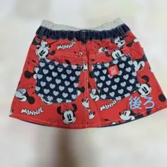 ベビードール☆ミニーちゃんデニムスカート 140