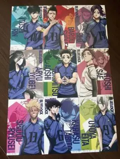 ブルーロック TSUTAYA特典 ポストカード イラストカード